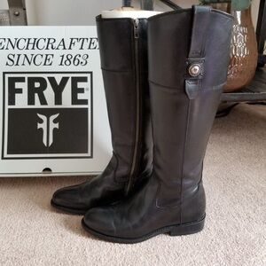 Frye Vintage Leather Riding Boots